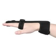 thumbnail image 1 of Finger Guard, Finger Guard Splint Finger Protector Black Finger Support Finger Stabilizer Finger Support Brace Easy-use  For Sprains Tendonitis For Women Men Black, 1 of 8