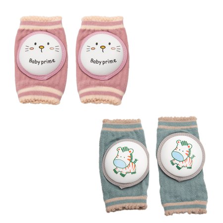 

2Pairs Kids Baby Safety Sport Crawling Elbow Cushion Knee Pads Protective Gear