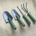 thumbnail image 2 of Gardening Tools Set Trowel Rake Shovel Heavy Duty Metal Outdoor Ergonomic ( 4pcs ), 2 of 12