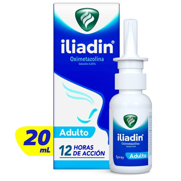 Descongestionante Nasal Iliadin Adulto Spray 20 ml
