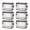 01# Black, variant on 2Pcs Extra Large Clear Pvc Storage Bags with Zipper Handles Heavy Duty Thick Plastic Clear Storage Bins for Clothes Blankets Toys Moving Foldable Closet Organizer Storage Containers (Black,M)