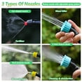 thumbnail image 5 of Gijjgole 2 Gallon Battery Powered Garden Sprayer, Electric Sprayer with USB Rechargeable Handle, 3 Mist Nozzles, Retractable Wand, Water Pump Sprayers with  Shoulder Strap for Yard, Lawn and Garden, 5 of 9