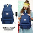 thumbnail image 5 of Casual Large Capacity School Backpack With USB Charging Port, School Backpack, Laptop Compartment For 14 Inch Laptop, 5 of 5