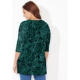 thumbnail image 2 of Catherines Women's Plus Size Easy Fit 3/4-Sleeve Scoopneck Tunic, 2 of 5