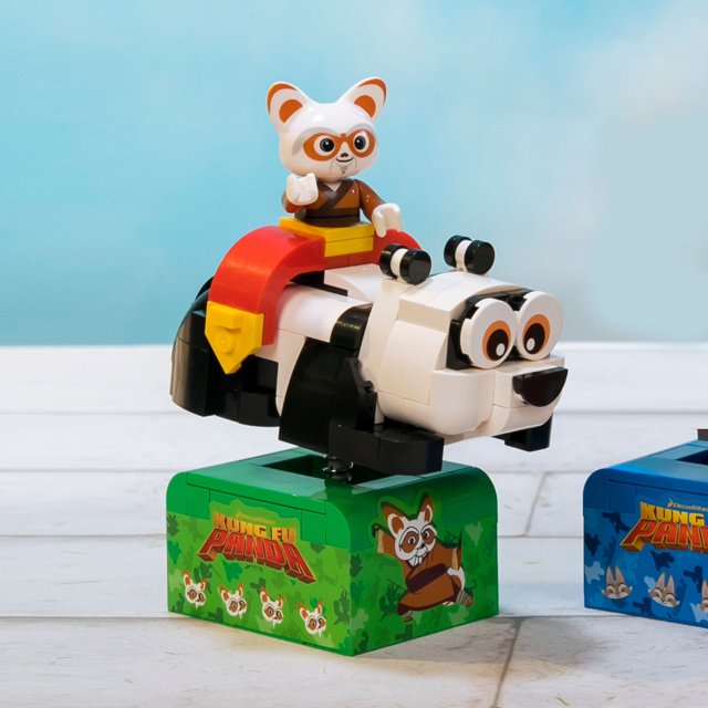 Juego de Bloques Construcción Armables Kung Fu Panda Shifu