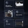 thumbnail image 3 of Gamepad Joysticks, Lightweight Mobile Game Controller Gamepad Flexible Custom Macro Mapping 4 Levels Vibration Adjustment  for IOS, 3 of 7