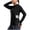 Black, variant on Naittoop Long Sleeve Sun Shirt for Women - Lightweight UPF 50 UV Sun Protection Hoodie Quick Dry SPF Tops for Summer Running