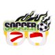 thumbnail image 3 of Gafas decorativas 2022 Soccer Sport Party Bar regalo de cumpleaños para niños adultos, modelo rojo fútbol Feliz Sencillez, 3 of 5