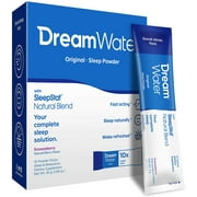 Dream Water Sleep Powder Sticks, Snoozeberry, 1.05 Oz, 10 Ct