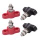 thumbnail image 3 of Junctión de Pernos de Potencia, Amplia Accesibilidad Fácil de Montar Resistencia Al Desgaste 4 PCS Bloques de Terminal de Potencia 12V 24 V Latón de Acero inoxidable de Plástico, 3 of 7