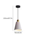 thumbnail image 3 of Mini Iron Pendant Light - Multi-Scene Hanging Fixture for Dining Table, Bedside, Bar Desk, Dimmable Lamp with Easy Install & Warm Ambiance, 3 of 7