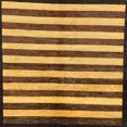 thumbnail image 1 of Ahgly Company Machine Washable Indoor Square Abstract Red Brown Area Rugs, 3' Square, 1 of 7