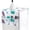 C, variant on Refrigerator Dust Cover, Waterproof Transparent Freezer Top Protector With Side Storage Pockets Kitchen Appliance Hanging Bag Home Decoration Guard 21.3x51.2 in