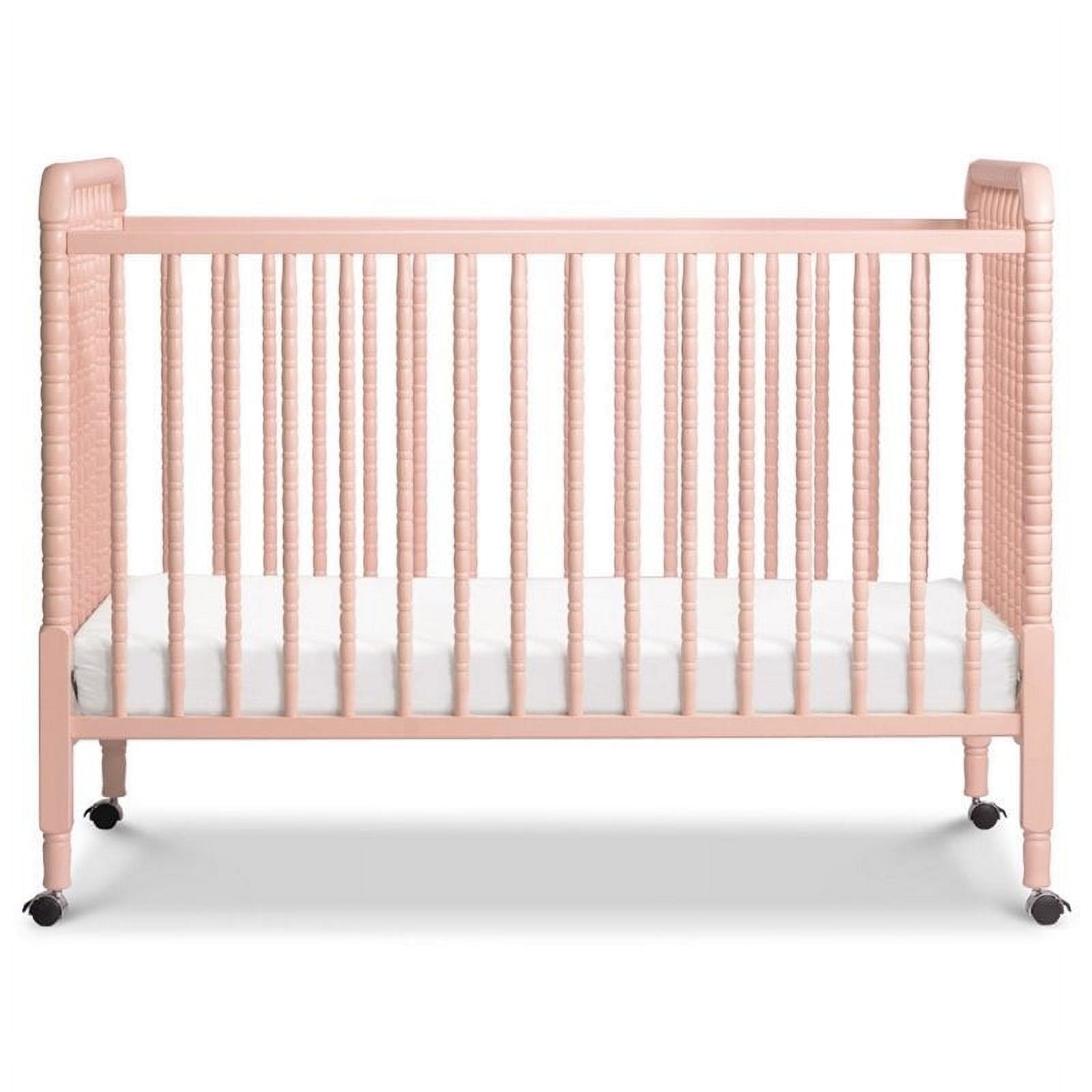 DaVinci Jenny Lind 3-in-1 Convertible Crib in Pink Blush