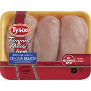 Tyson® Trimmed & Ready® Boneless Skinless Chicken Breast Portions, 1.2 - 2.5 lb