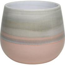 Better Homes & Gardens 10 inch Ceramic Emily Planter Pink