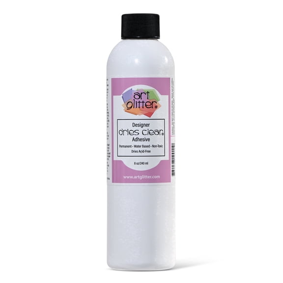 Art Glitter Clear Acid Free Craft Adhesive Glue 8oz