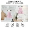 thumbnail image 4 of Sikiie Ribbon Bow Hand Towel with Loop Hanging Towel Absorbent Tie Towels for Kitchen Tea Bar Bathroom Decor, 4 of 7