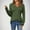 Green, variant on Itsame Knitted Sweater Women Long Sleeves Knitted Sweatershirt High Neck New Solid Color Sweatshirts Beige Size L