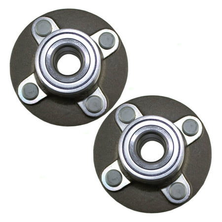 Pair of Rear Wheel Hub Bearings Replacement for Nissan