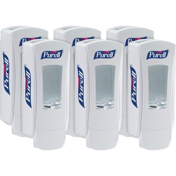 Gojo Hand Sanitizer Dispenser 1200ml 4.5"x4"x11.25" White 882006CT