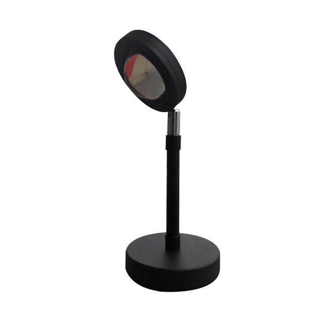 Toystoory Proyector de puesta de sol de arcoíris, luz nocturna de ambiente, luces de proyección de cafetería, lámpara de proyección de puesta de sol Iluminación y accesorios No.03 Toystoory HA004808-03B