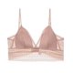 thumbnail image 1 of Ropa interior de mujer con copa triangular fina sin aro de acero, espalda de encaje, hombros descubiertos, gran forma de U, sin espalda, 1 of 6