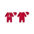 thumbnail image 2 of Cjfdfy Newborn Baby Boy Girl Christmas Romper Outfit My 1St Christmas Long Sleeve knit Romper And Santa Hat Set Infant Cute My First Christmas Fall Winter Holiday Set 0-18M, 2 of 9