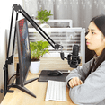 thumbnail image 3 of Microphone Boom Arm Extension Tube, Mic Stand Extension Riser for Microphone Suspension Boom Scissor Arm Stand Holder, 3 of 8