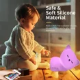 thumbnail image 4 of 1 Pce Lampe Chat Dessin Animé Veilleuse Chaton Veilleuse USB Rechargeable, 4 of 6