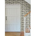 thumbnail image 4 of Marimekko Black Pieni Unikko Peel & Stick Wallpaper, 4 of 6