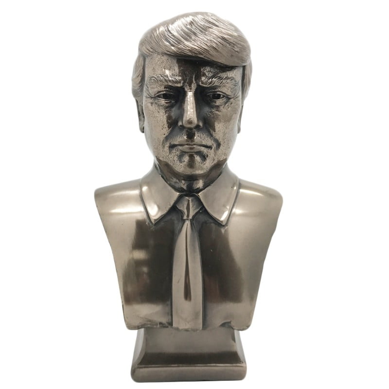 3D Printed Full Color Hillary Clinton Bust Statue Presidential Collectible