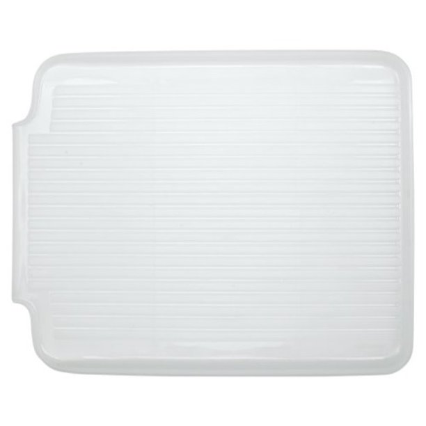 better houseware 1480.9 large dish drainer board, frosted