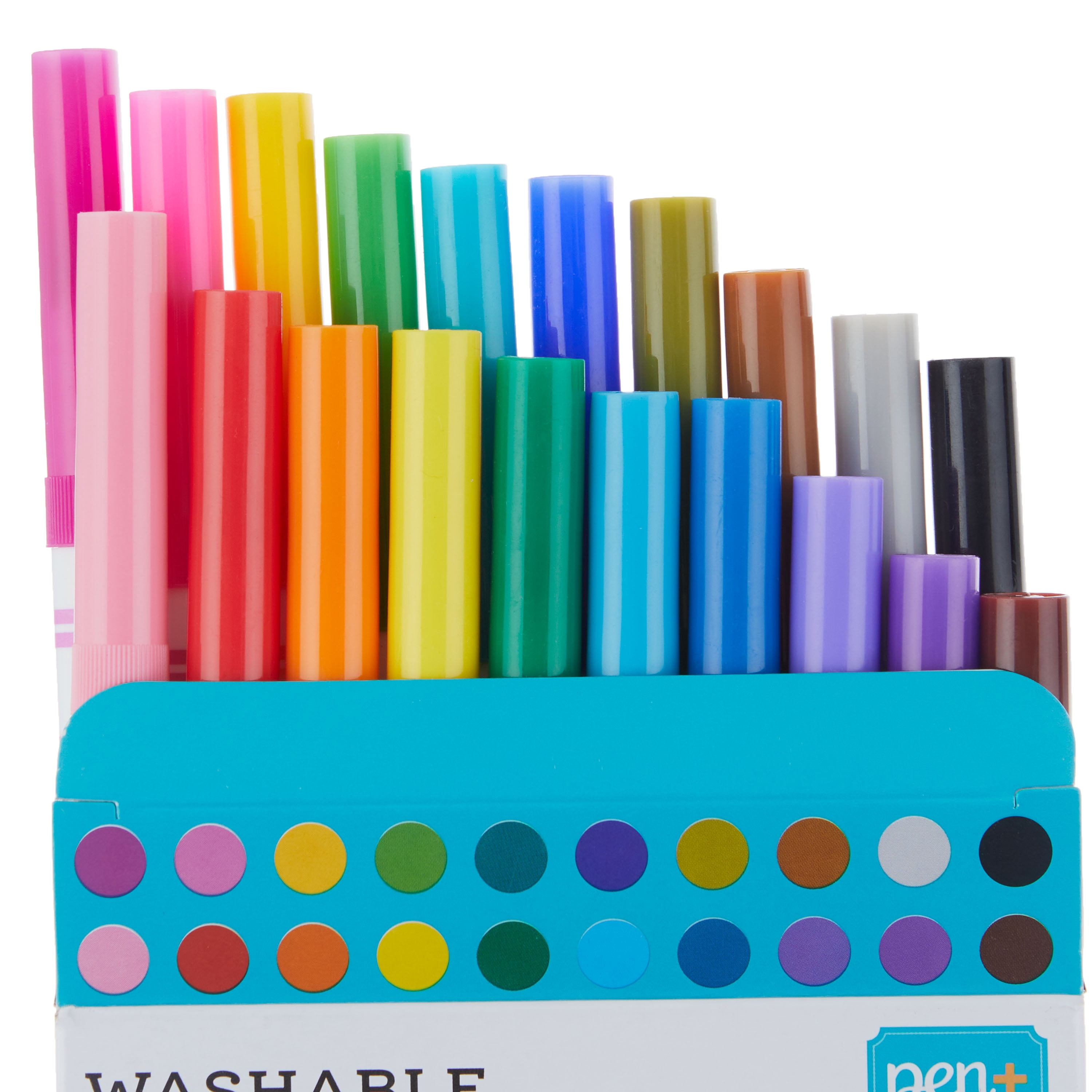 Pen + Gear 20-Count Super Tip Washable Markers, Back to School