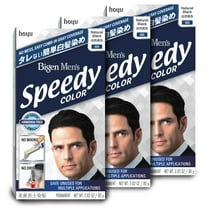 101 Natural Black Bigen Men's Speedy - 3 Pack