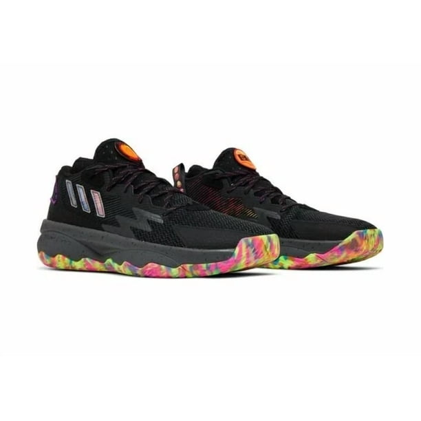 Ad-id-as Dame 8 Big Mood Size 6 Men's Basketball Shoes Black Emoji GW4336 Lillard