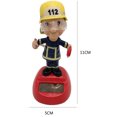 thumbnail image 2 of Billuyoard Columpio de energía Solar de Bomberos de dibujos animados, adornos muñecos para coche, decoraciones para vehículos, vacaciones, Decoración del hogar, 2 of 6