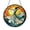 Acrylic 3.5 Inch, variant on Romantic Dance Silhouette Stained Glass Suncatcher, Window Decor Hanging Glass Style Art Accent
