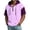 Light Purple, variant on Xijirk Mens Shirts,Contrast Color Block Hooded Half Zip Short Sleeve T Shirt Casual Athletic Streetwear Top for Gym Active Lifestyle,Shirts for Men,Light Purple,XL