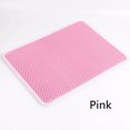 thumbnail image 1 of Pet Cat Litter Mat Double Layer Litter Cat Bed Pads Trapping Pets Litter Box Mat Pet Product Bed For Cats House Clean mat ShopWise Round, 1 of 11