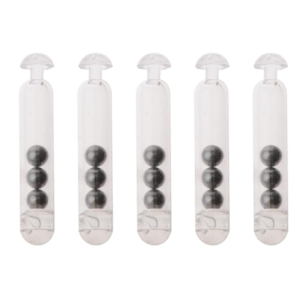 Catfish Rattle Floats 50pcs Rattle Insert Worm Jig Fishing Lure Glass ...