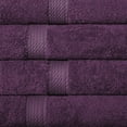 thumbnail image 5 of Premium Egyptian Cotton Highly Absorbent Assorted 4-Piece Plush Towel Set - 20" x 30", 5 of 6