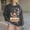 Dark Gray, variant on Tetras Plus Size Tops for Women,Women's Fashion Long Sleeves Round Neck Christmas Print Loose Tops,Blouse Sweatshirts
