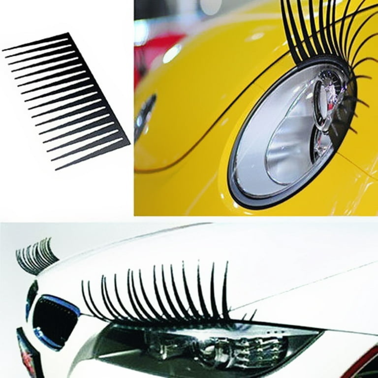 Auto Scheinwerfer wimper Aufkleber Eyelashes Car Sticker 3D Auto