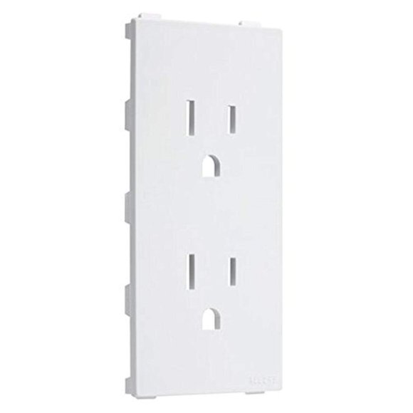Inserto para placa de pared TayMac A12W no metálico dúplex blanco