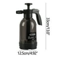 thumbnail image 4 of SDJMa Handheld Garden Pump Sprayer, 70 oz Gallon Lawn & Garden Pressure Water Spray Bottle with Adjustable Nozzle, for Plants and Other Cleaning Solutions (2L), 4 of 8