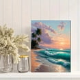 thumbnail image 2 of UXIEQU Tropical Beach Sunset Canvas Print 15.75x11.81 Inches, 2 of 8