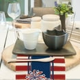 thumbnail image 2 of SDJMa Patriotic 4th of July Table Runner, Memorial Day American Flag Gnomes Kitchen Dining Table Decor for Indoor Outdoor Home Party Decoration 13 x 72 Inch, 2 of 8