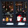 thumbnail image 4 of Pegatinas navideñas para ventana, decoración navideña para el hogar, pegatina de pared para habitación de niños, Año Nuevo, y1, 2023, 4 of 4