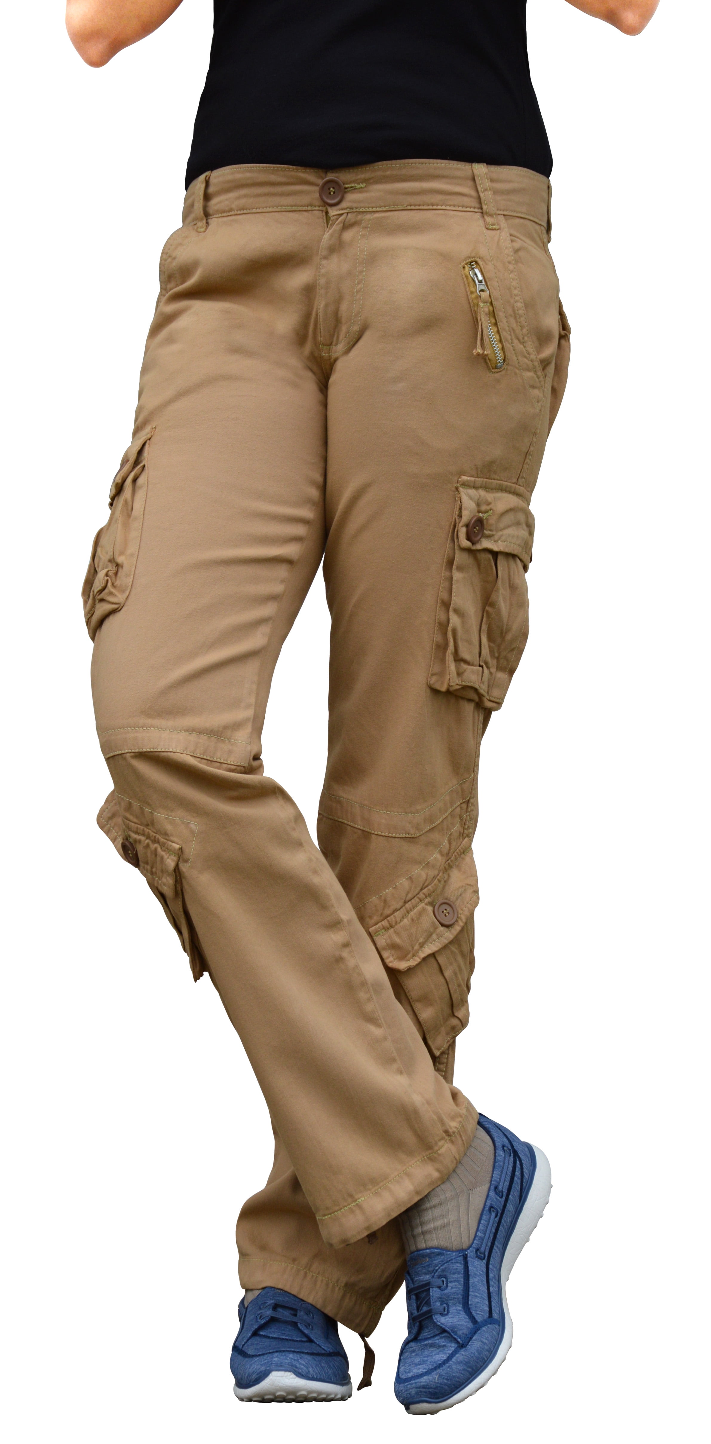 SKYLINEWEARS Women's Tactical Pants Combat Cargo Trousers Cotton ...